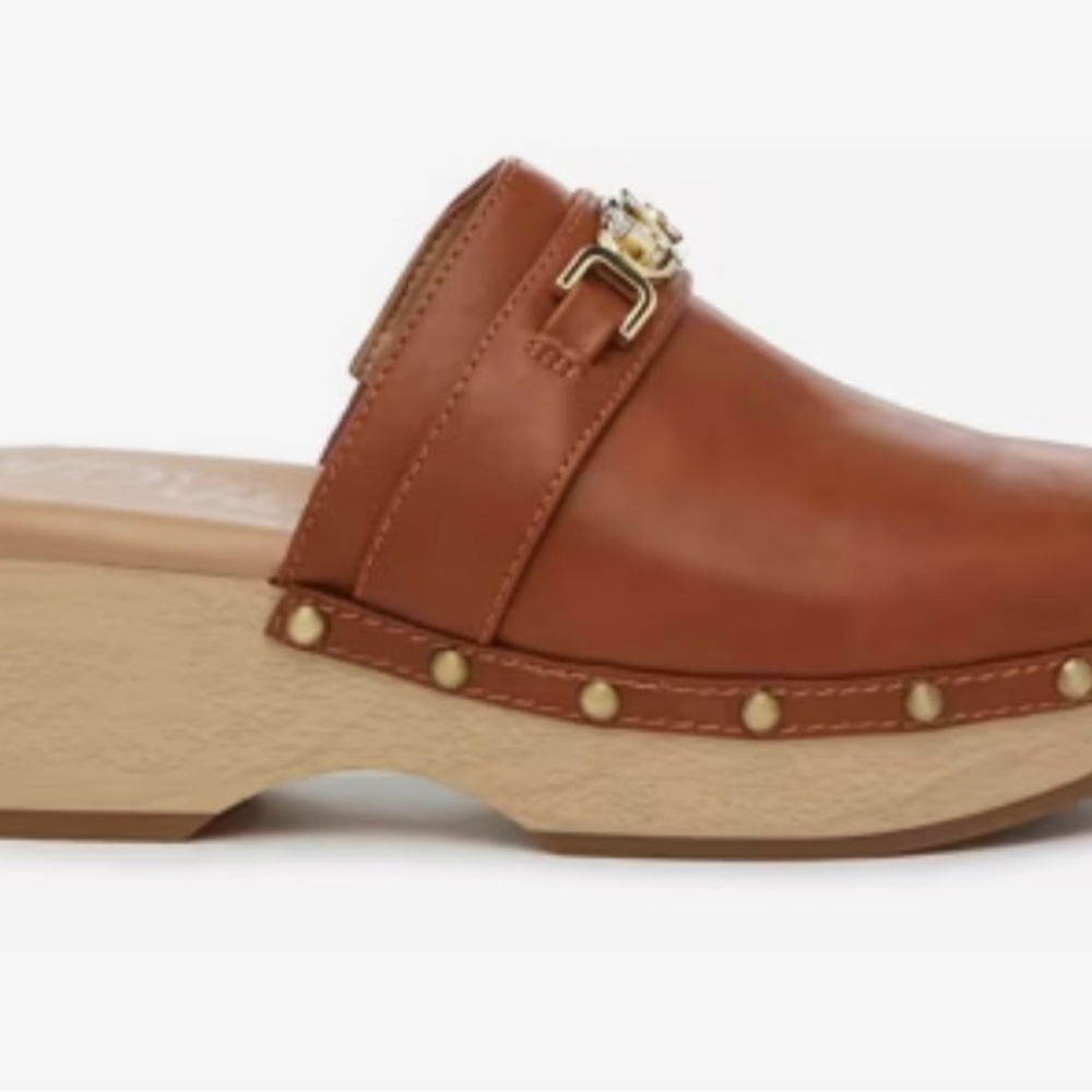 Brown Sam Edelman Kaye Clog - Picture 3 of 6